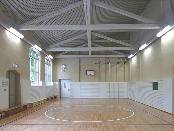 Gymnasium after renovation